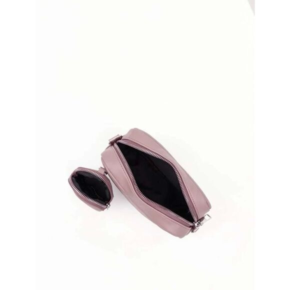 Quilted Crossbody Bags for Women Wide Strap Rectangle Shoulder Bags - Picture 5 of 7